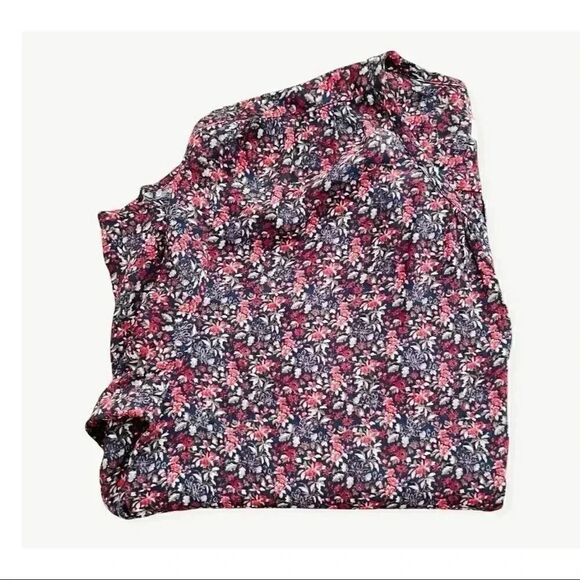 Treasure and Bond Womens Boho  Bohemian Gypsf Festival Floral Top SZ XL - Picture 5 of 5